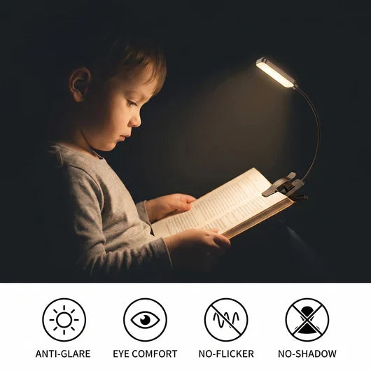 3 Color LED Portable Book Light