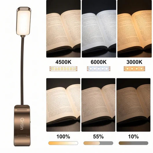 3 Color LED Portable Book Light