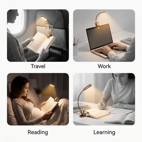 3 Color LED Portable Book Light